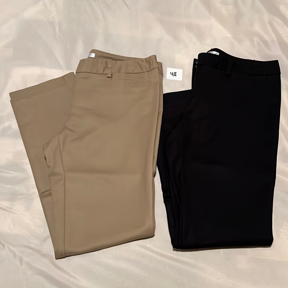 Van Heusen Women's Tan and Black Pants